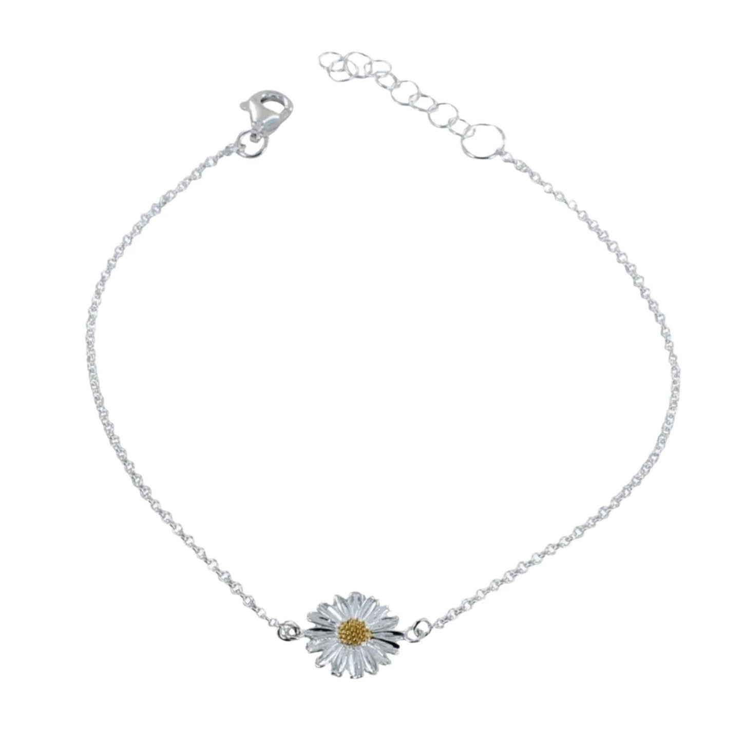 Daisy Sterling Silver Bracelet - Cotswold Jewellery