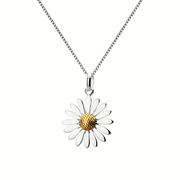 Daisy Sterling Silver Necklace - Cotswold Jewellery