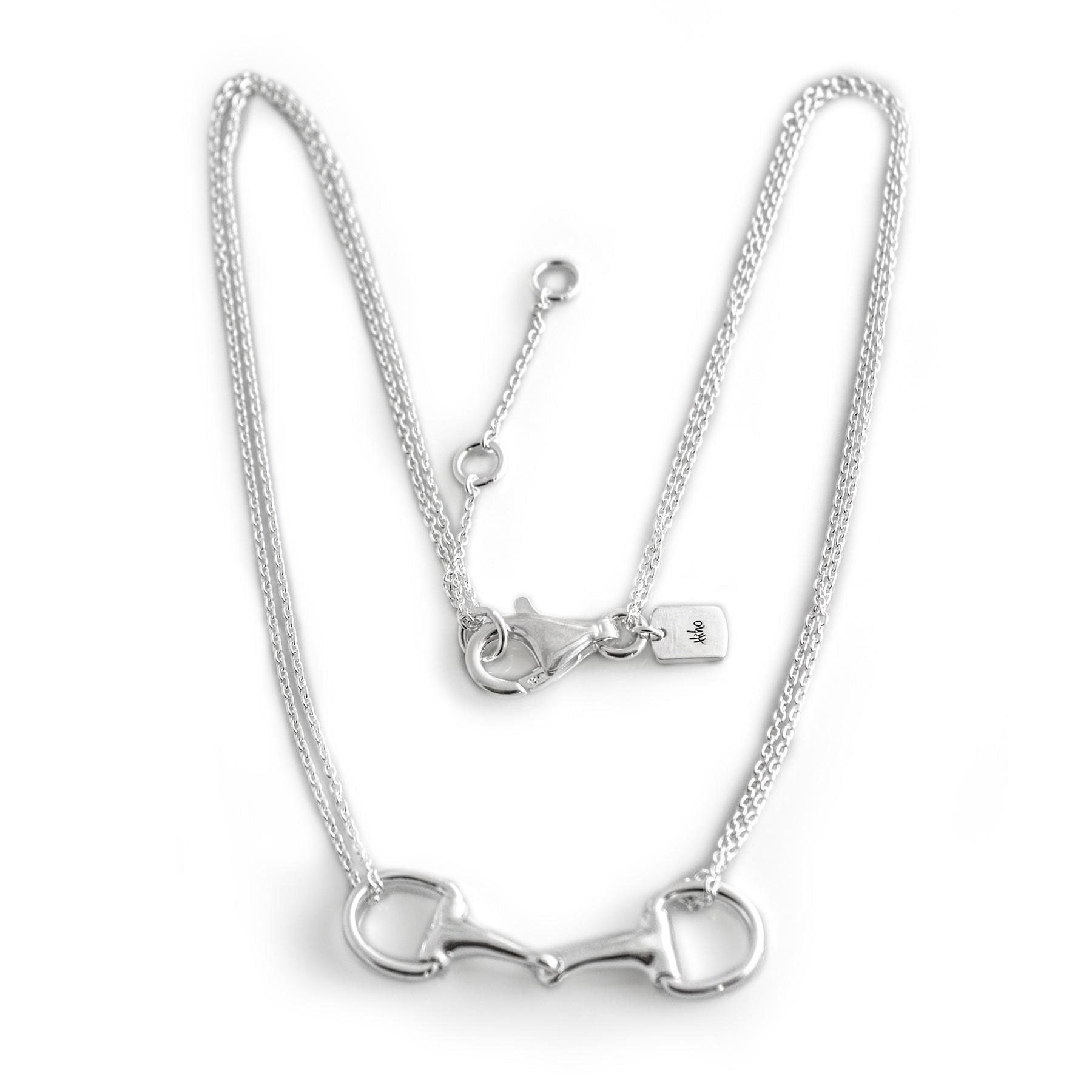 Dinky Snaffle Necklace - Cotswold Jewellery