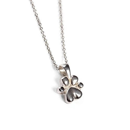 Dog Paw Print Necklace - Cotswold Jewellery