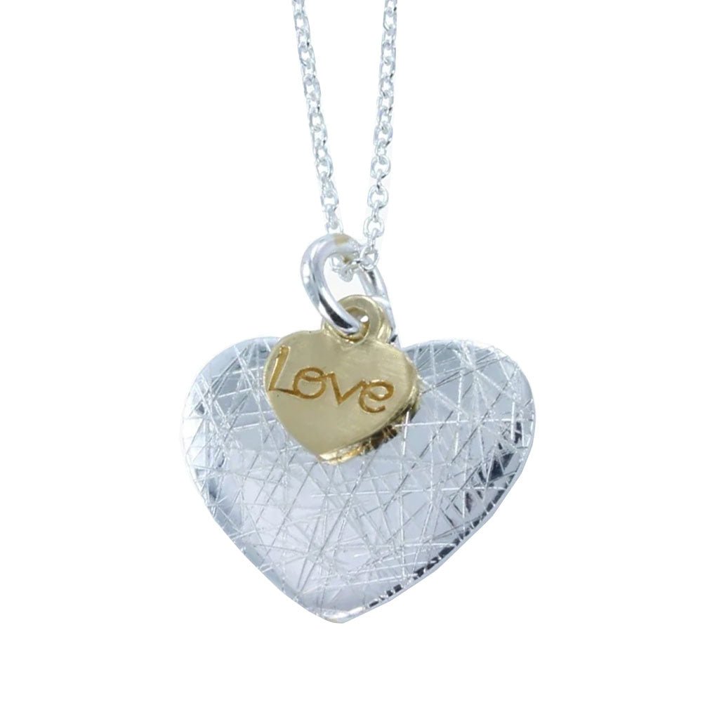 Double Heart Necklace - Cotswold Jewellery