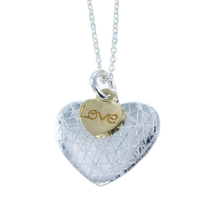 Double Heart Necklace - Cotswold Jewellery