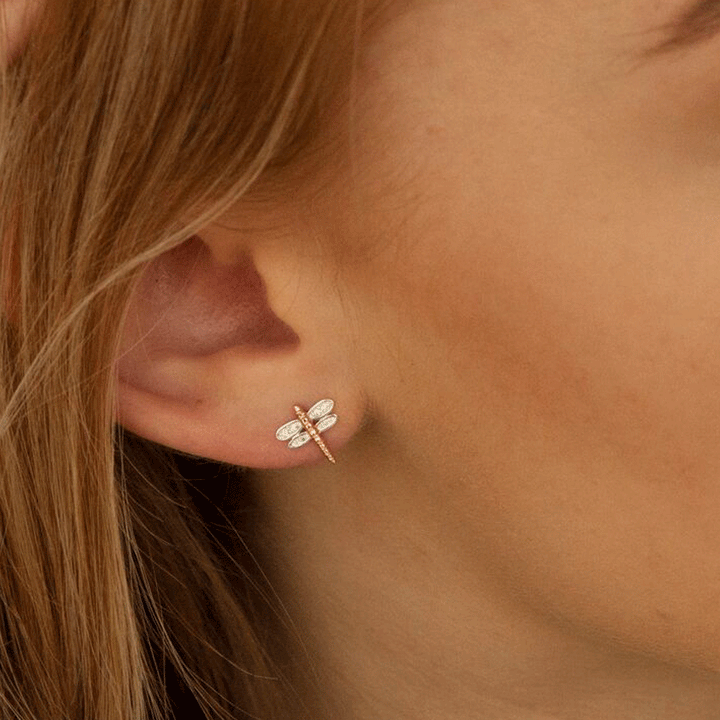 Dragonfly Earrings - Cotswold Jewellery