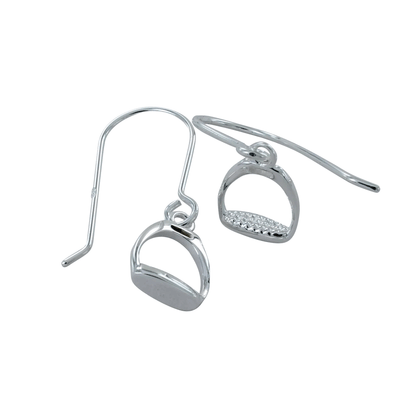 Equestrian Stirrup Earrings - Cotswold Jewellery