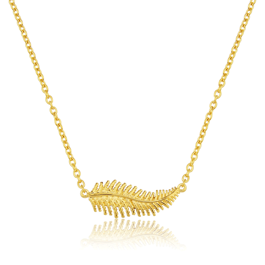 Fern Leaf Necklace - Cotswold Jewellery