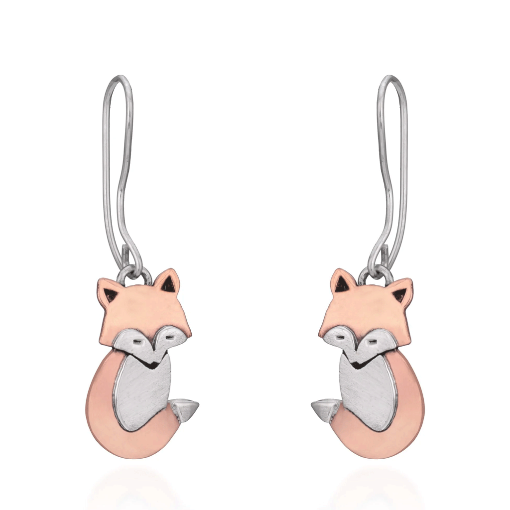 Fox Earrings - Cotswold Jewellery