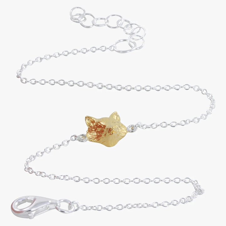 Fox Head Bracelet - Cotswold Jewellery