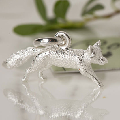 Fox Recycled Sterling Silver Bracelet - Cotswold Jewellery