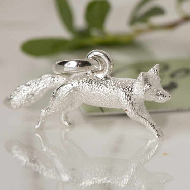 Fox Sterling Silver Charm - Cotswold Jewellery