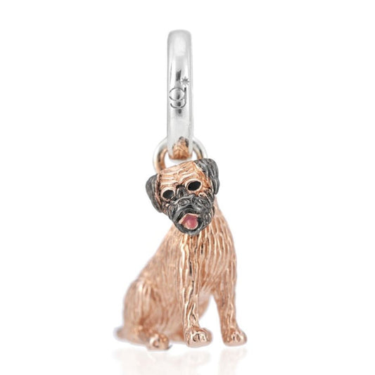 Gemma J Border Terrier Dog Charm - Cotswold Jewellery