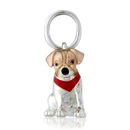 Gemma J Jack Russell Charm - Cotswold Jewellery