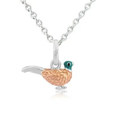 Gemma J Pheasant Sterling Silver Necklace - Cotswold Jewellery