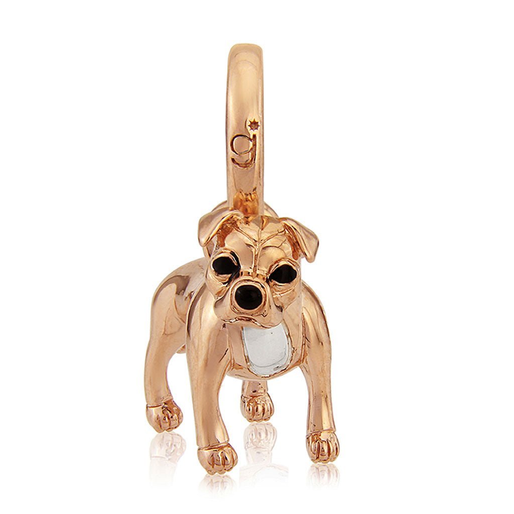 Gemma J Staffordshire Bull Terrier Charm - Cotswold Jewellery