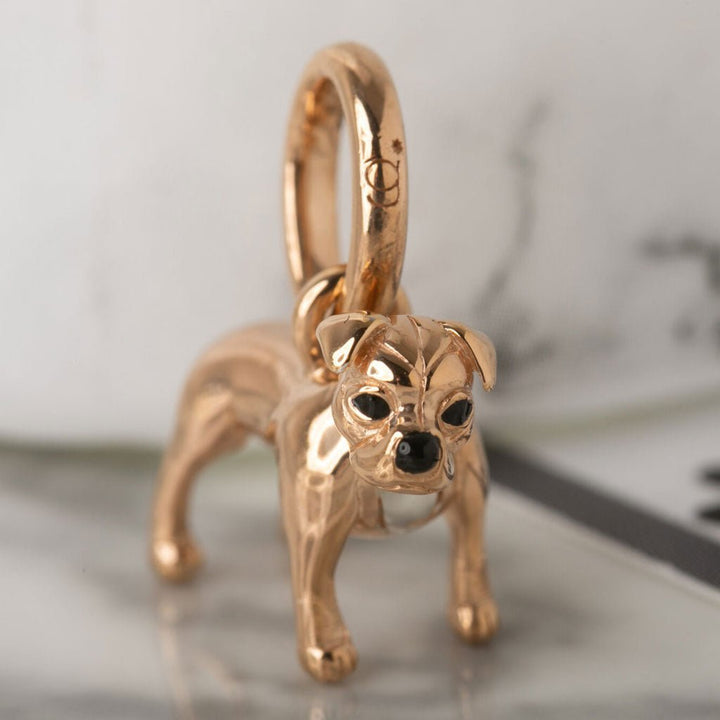 Gemma J Staffordshire Bull Terrier Charm - Cotswold Jewellery