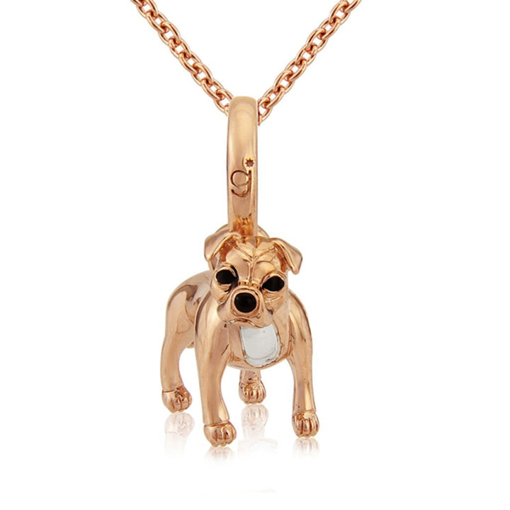 Gemma J Staffordshire Bull Terrier Necklace - Cotswold Jewellery