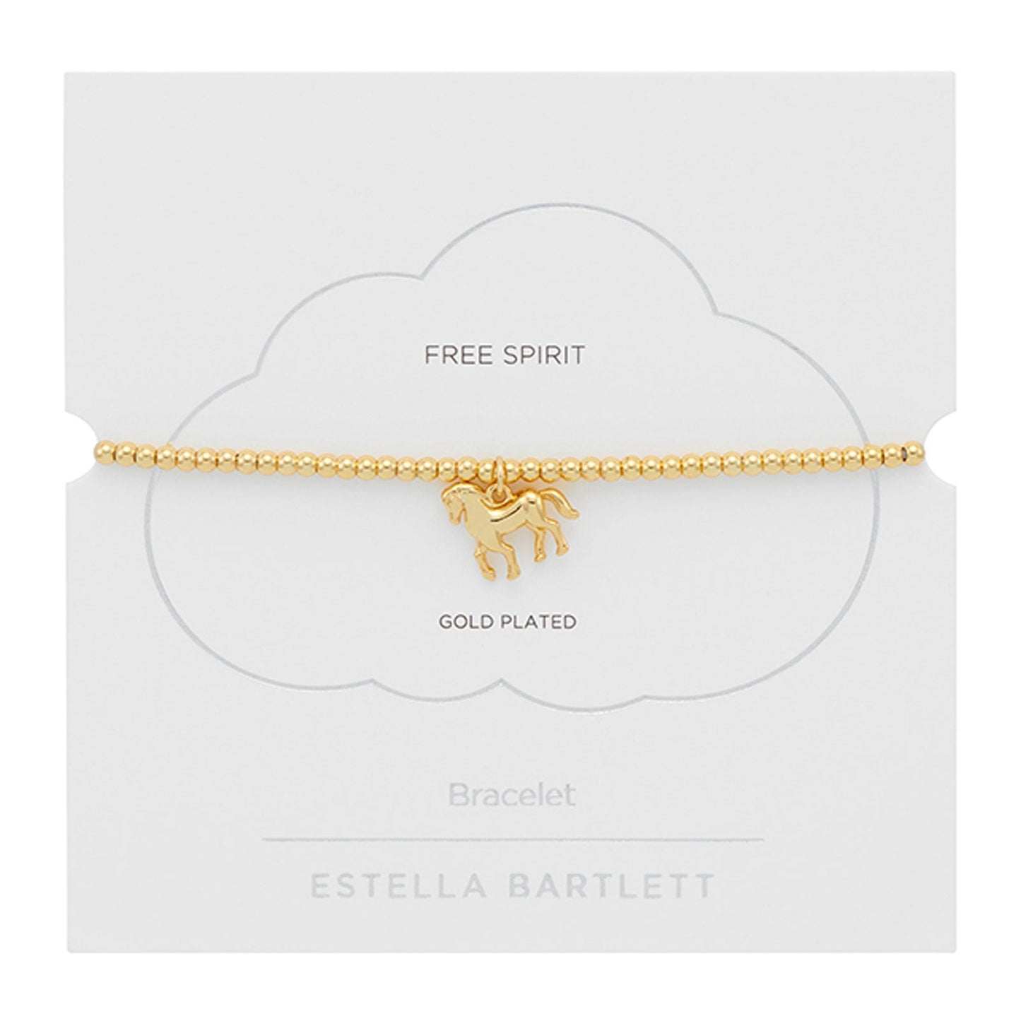 Gold Horse Bracelet - Cotswold Jewellery