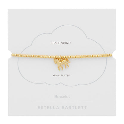 Gold Horse Bracelet - Cotswold Jewellery