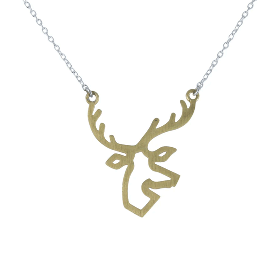 Stag Necklace - Cotswold Jewellery