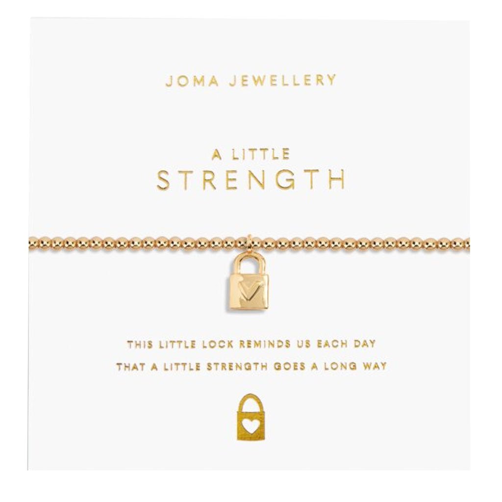 Gold Strength Bracelet - Cotswold Jewellery