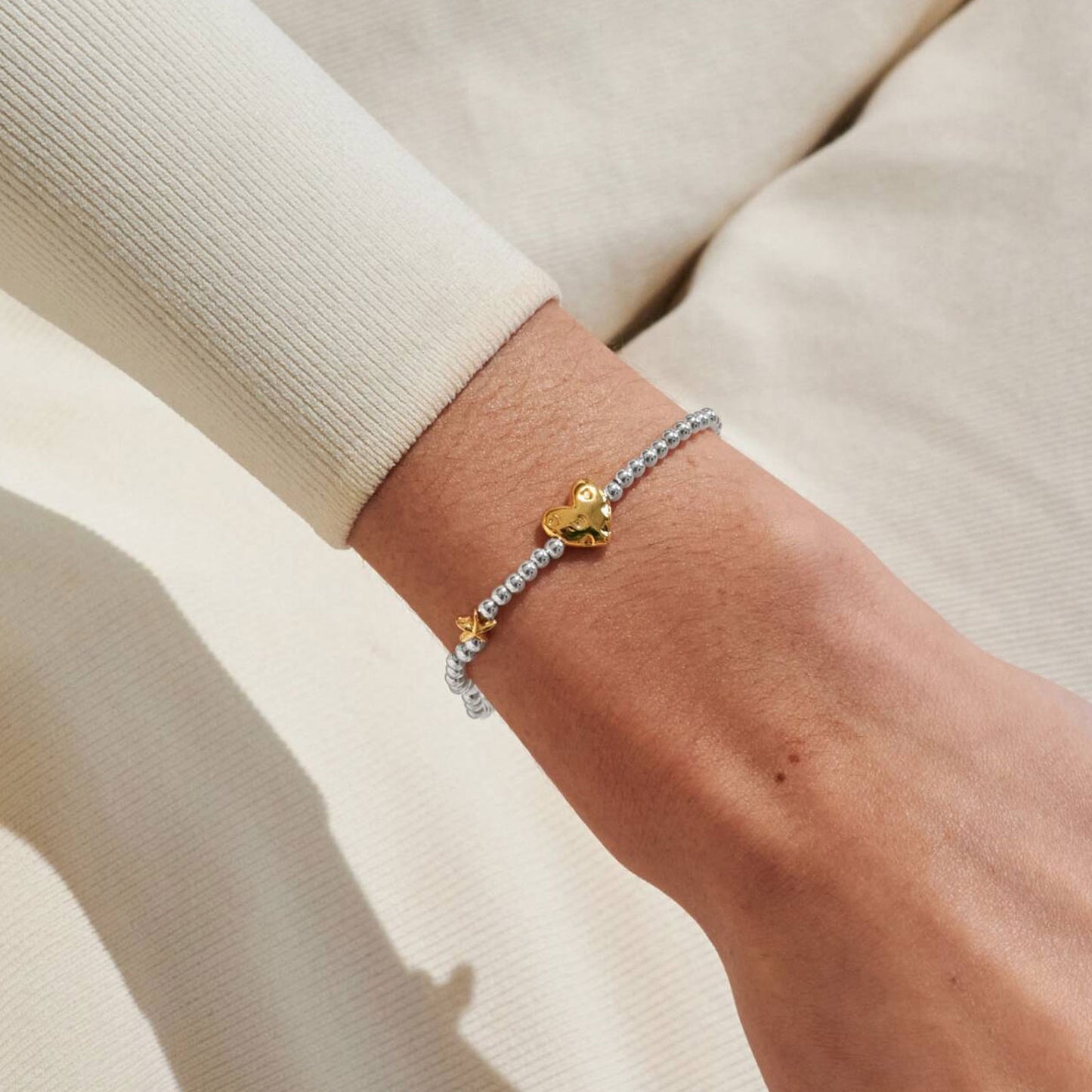A Little July Birthday Silver Plated Bracelet