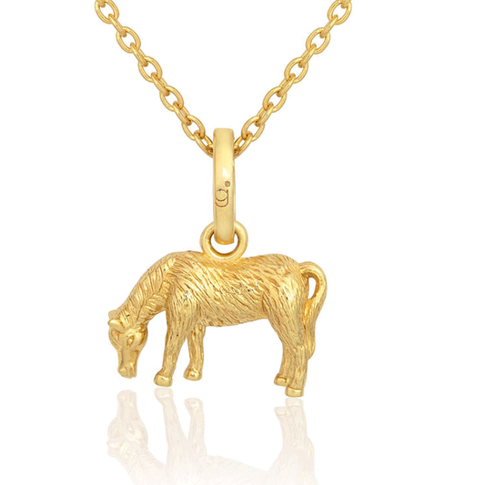 grazing-gold-pony-necklace-from-cotswold-jewellery