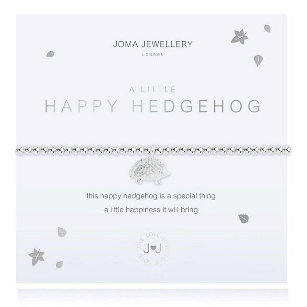 Happy Hedgehog Bracelet - Cotswold Jewellery