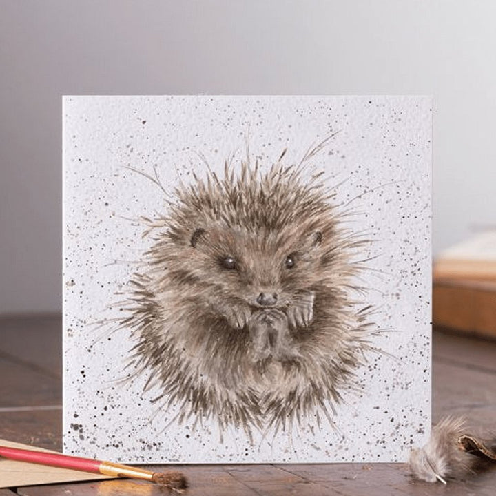 Hedgehog Blank Card - Cotswold Jewellery