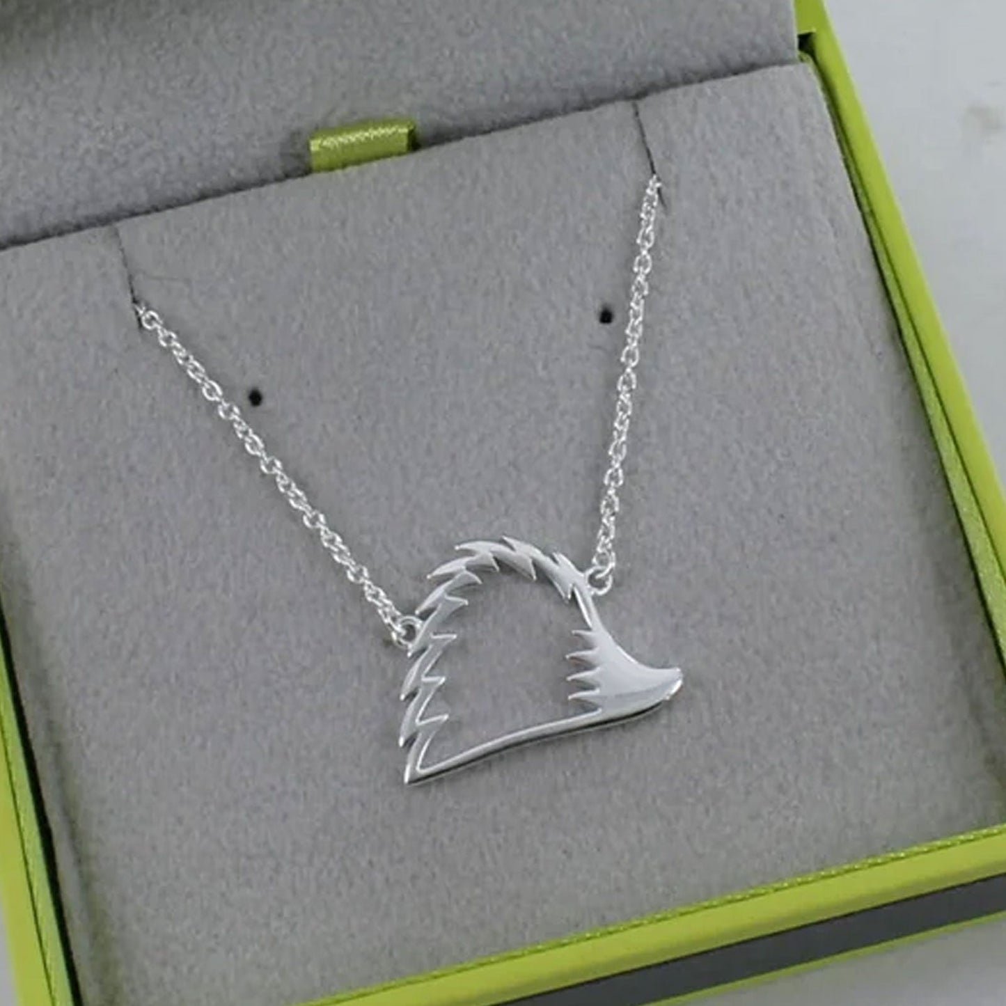 Hedgehog Sterling Silver Necklace - Cotswold Jewellery