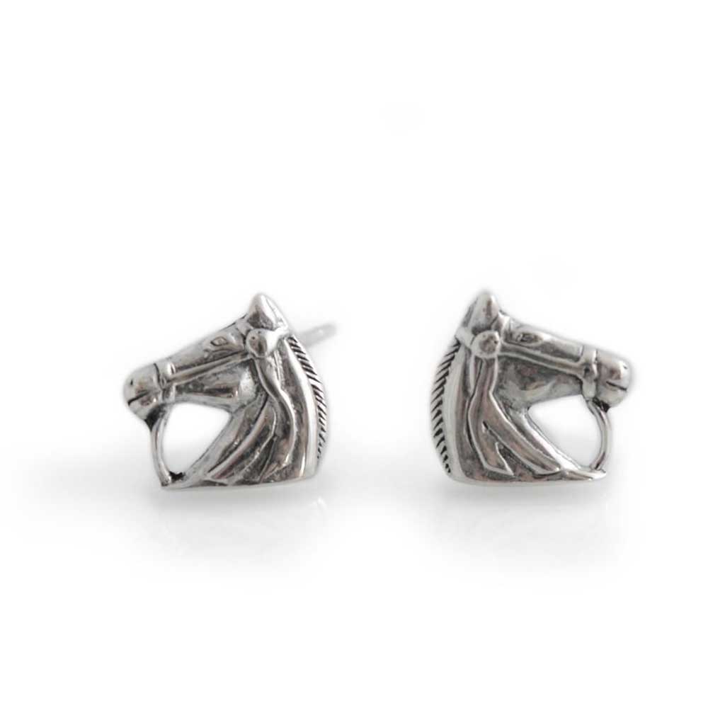 hiho-silver-horsehead-earrings-from-cotswold-jewellery