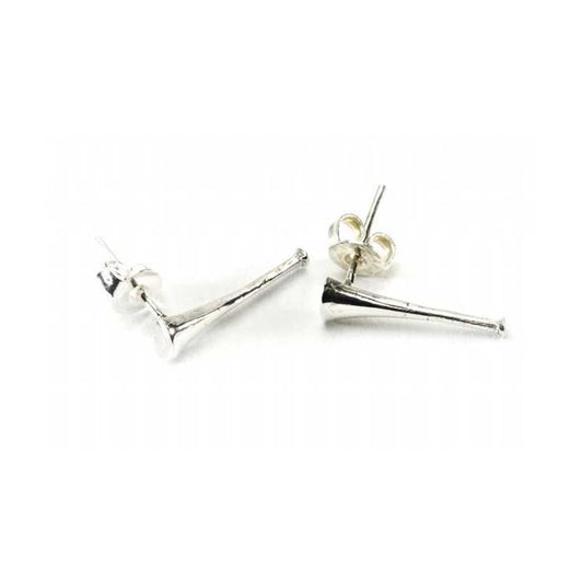 Hiho Silver Hunting Horn Earrings - Cotswold Jewellery