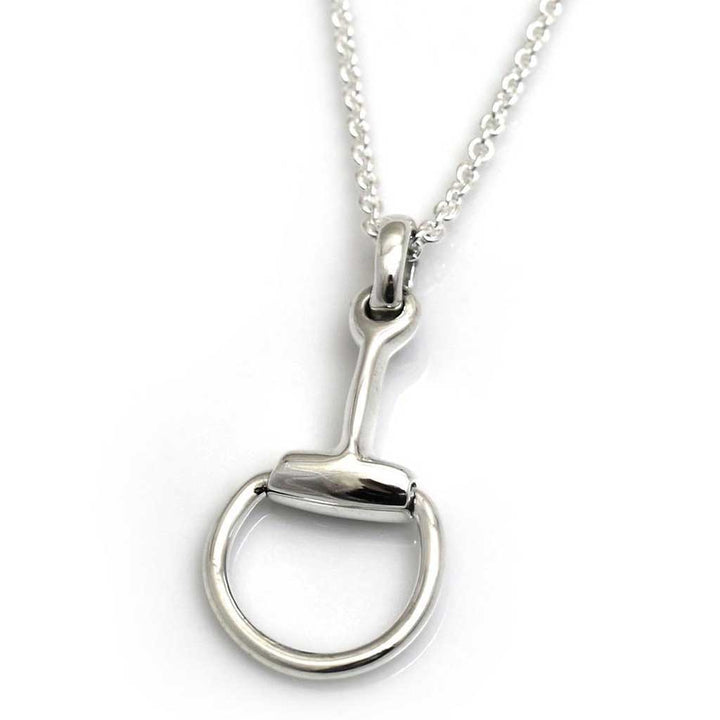 hiho-silver-single-snaffle-necklace-from-cotswold-jewellery
