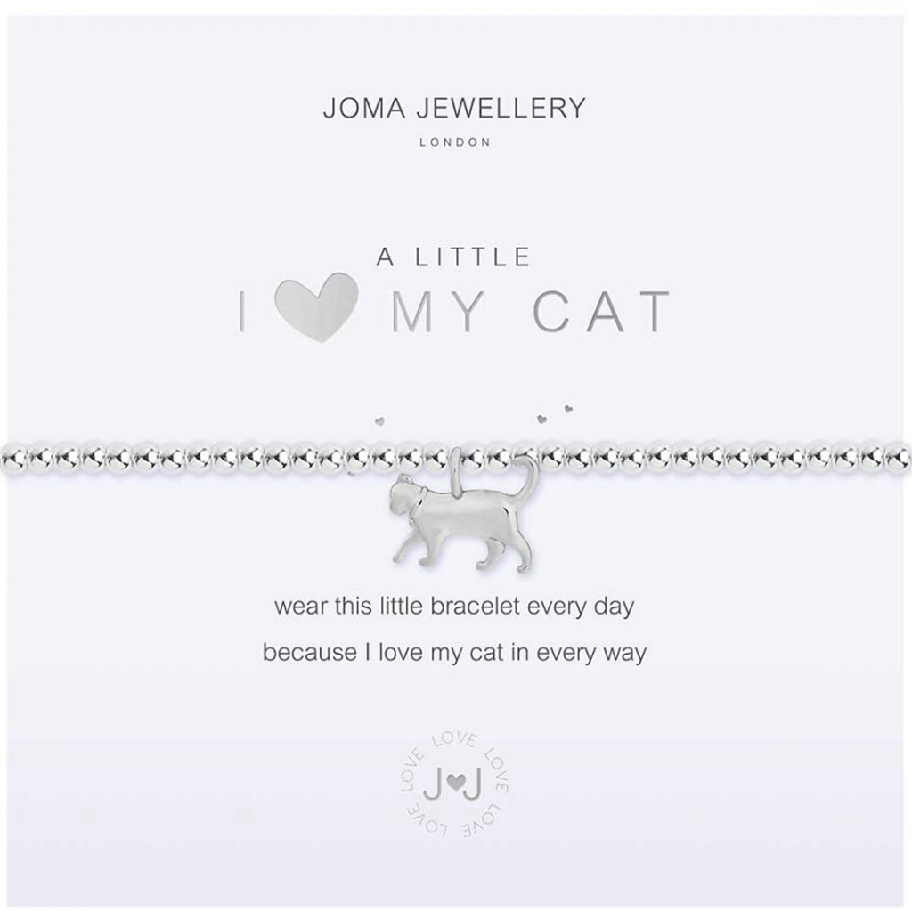 I Love my Cat Bracelet - Cotswold Jewellery