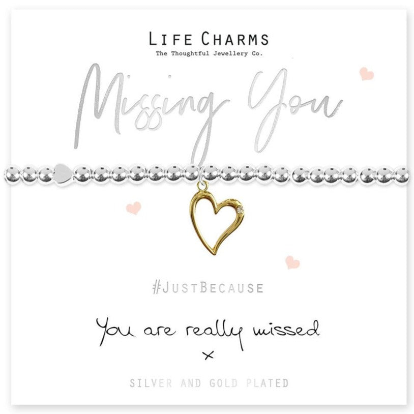 I'm Missing You Bracelet - Cotswold Jewellery