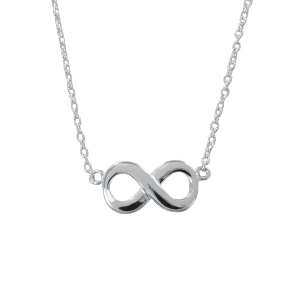 Infinity Sterling Silver Necklace - Cotswold Jewellery