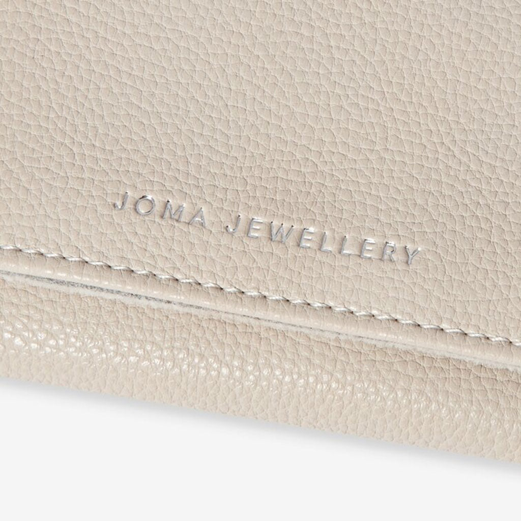 Jewellery Roll Taupe - Cotswold Jewellery