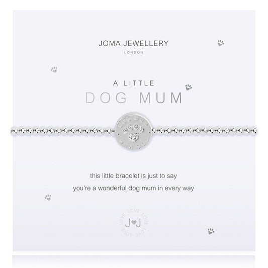 Joma Jewellery A Little Dog Mum Bracelet - Cotswold Jewellery