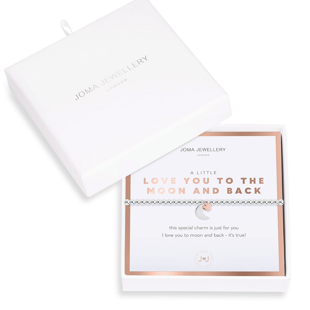 Joma Jewellery A Little Love You to the Moon & Back Bracelet - Cotswold Jewellery