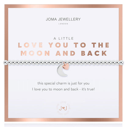 Joma Jewellery A Little Love You to the Moon & Back Bracelet - Cotswold Jewellery