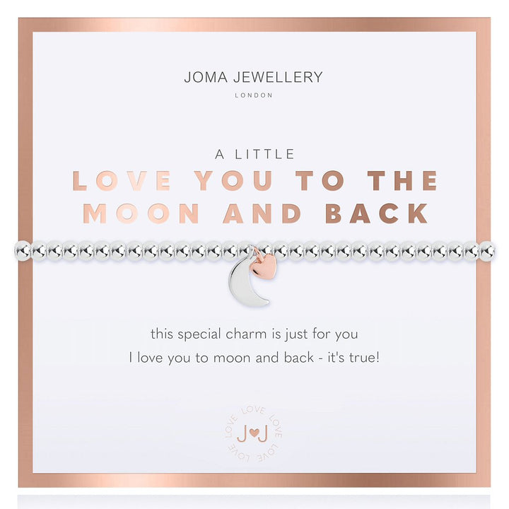 Joma Jewellery A Little Love You to the Moon & Back Bracelet - Cotswold Jewellery