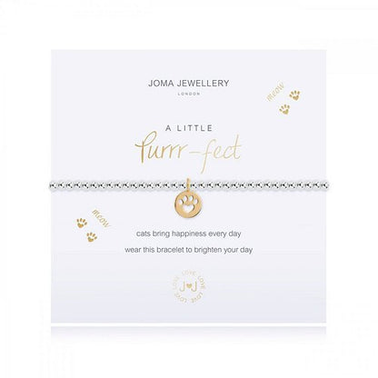 Joma Jewellery A Little Purrfect Cat Bracelet - Cotswold Jewellery