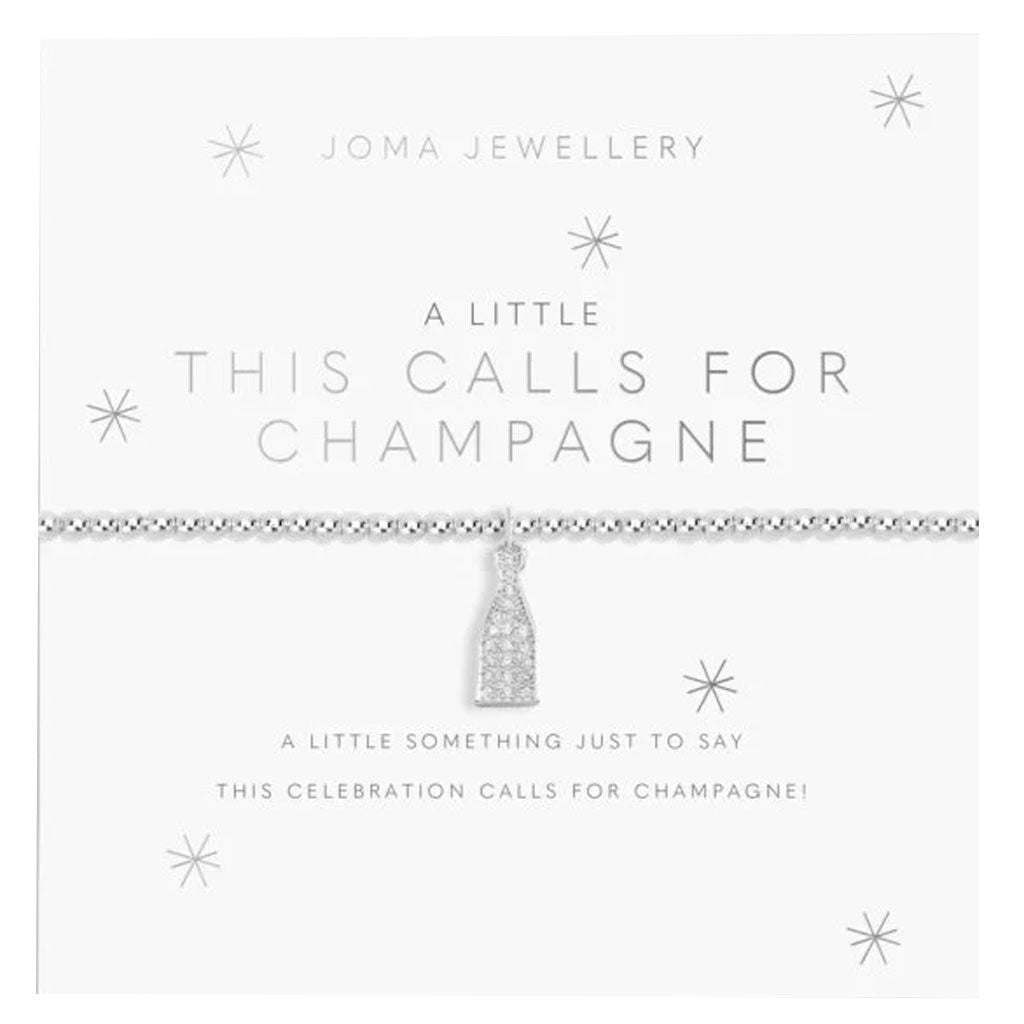 Joma Jewellery A Little This Calls for Champagne Bracelet - Cotswold Jewellery