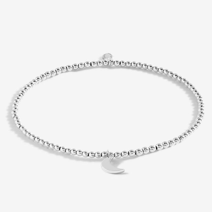Joma Jewellery Silver Moon Anklet - Cotswold Jewellery