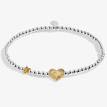 A Little July Birthday Silver Plated Bracelet
