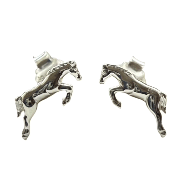 Gemma J Jumping Horse Earrings