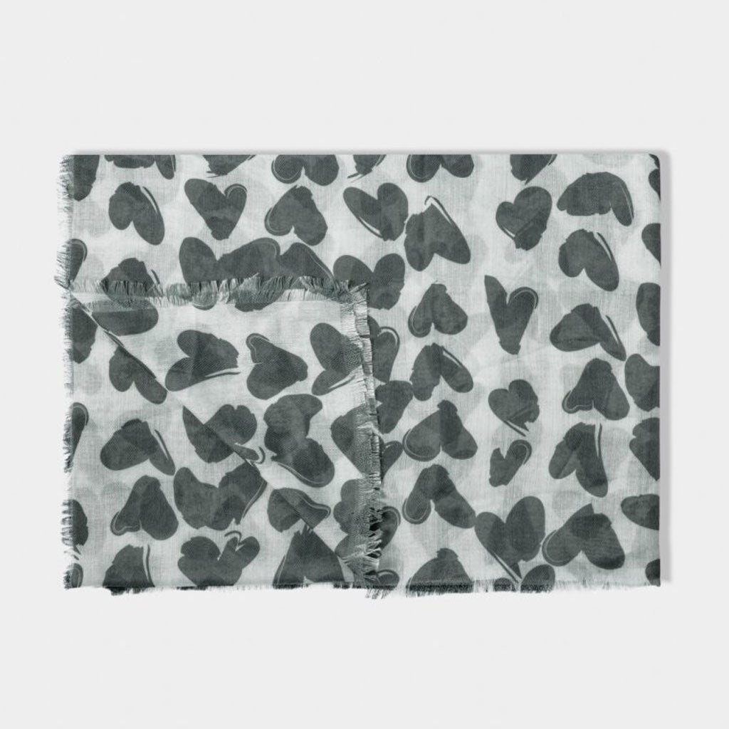 Katie Loxton Heart Scarf - Cotswold Jewellery