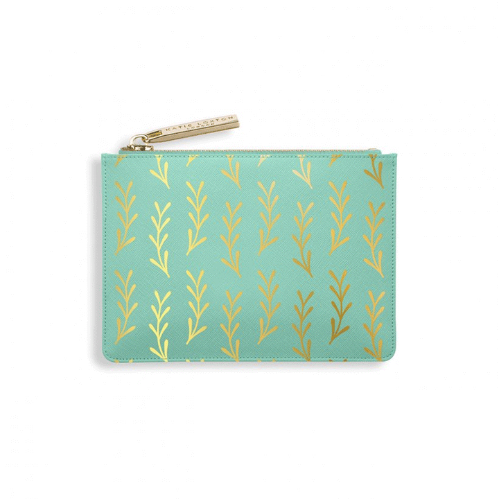 Katie Loxton Leaf Print Coin Purse - Cotswold Jewellery