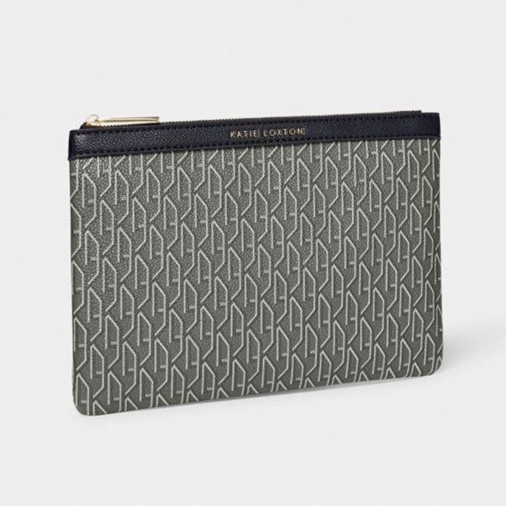 Katie Loxton Signature Pouch Black - Cotswold Jewellery