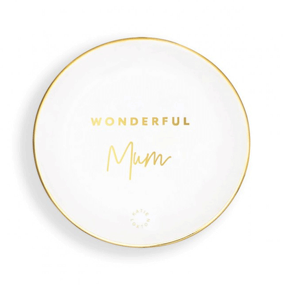 Katie Loxton Wonderful Mum Trinket Dish - Cotswold Jewellery