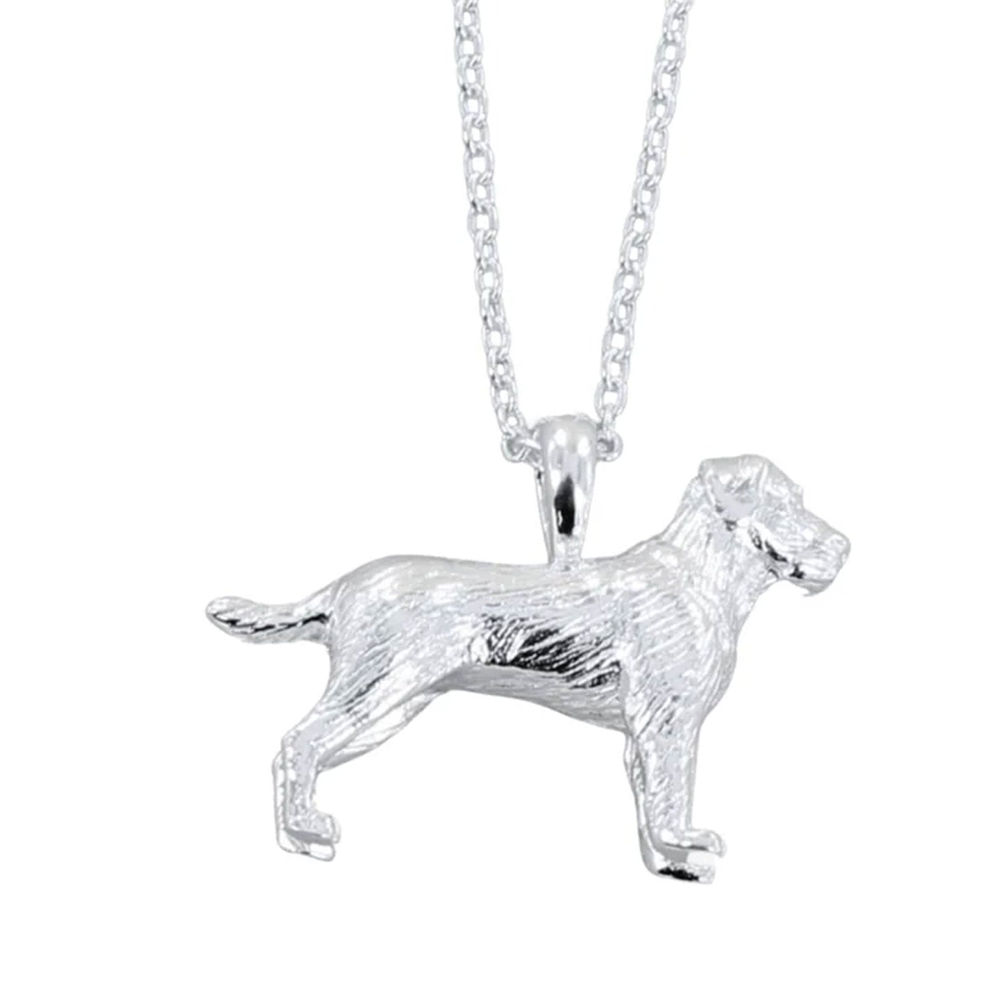 Labrador Sterling Silver Necklace - Cotswold Jewellery