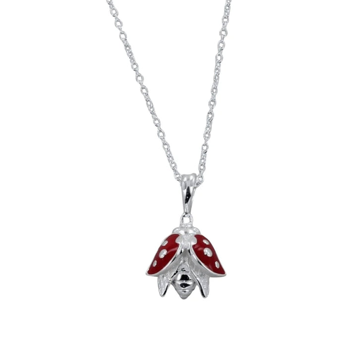 Ladybird Sterling Silver Necklace - Cotswold Jewellery